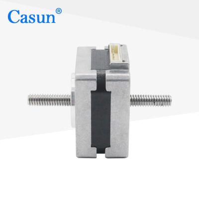 China Micro Linear Actuator Non-captive Linear Motor 1.8 Degree Nema 14 0.4A Lead Screw Stepper Motor for sale