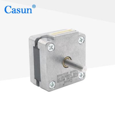 China 0.12kg Tr5*2 NEMA 14 Stepper Motor With Lead Screw Stepper Motor Non Captive for sale