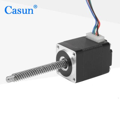 China 20X20X27mm NEMA 8 Stepper Motor met Gevangen Stepper van de Loodschroef Motor Te koop