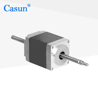 中国 External Lead Screw Step Motor Nema8 Hybrid Non Captive Stepper Motor Tr3.5*4 P1 販売のため