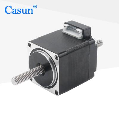 China 28*28*33mm NEMA 11 Lineaire Stepper Motor 50mN.M 0.67A voor Textielmateriaal Te koop