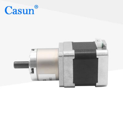 China NEMA 17 42*42*48mm Gearbox Stepper Motor 1.5A Gear Ratio 1:19.2 for sale