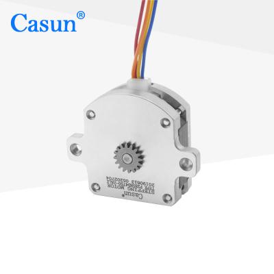 China Pancake Stepper Motor 1.8 Degree 2 Phase 1.55 V 13mm Gear Shaft For SMT Machine for sale