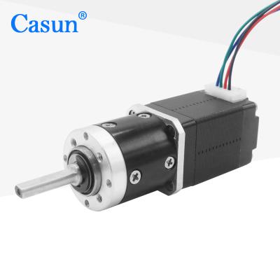 China 3.9V 20mN NEMA 8 Geared Stepper Motor 20x20X33mm Ratio 5.2:1 for sale