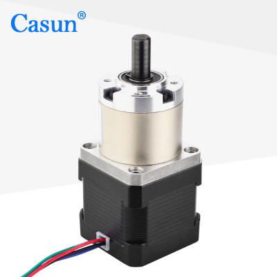 China NEMA 17 Stepper Motor with Gearbox 100/1 40mm body with CE for sale