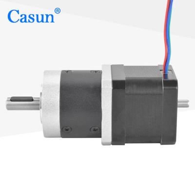 China NEMA 17 Ratio 10/1 Planetary Gear Stepping Motor 40mm Body For Intelligent Vehicle for sale