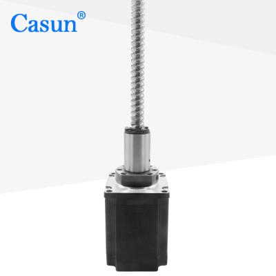 中国 Casun 3A NEMA 23の2.85V球ねじステッピング モーターの雑種の線形アクチュエーター57*57*76mm 販売のため