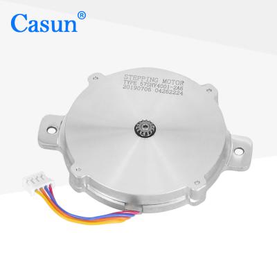 China 57*57*9.8mm NEMA 23 Ultra Thin 1.8 Degree Stepper Motor 0.6A For Television for sale