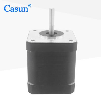 China 2.8A DC Nema 17 High Temp Stepper Motor High Temperature 2.8V 0.59N.M for sale