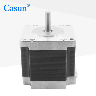 China 60x60x58mm NEMA 24 Schwarzes Casun-Schrittmotor des Endlosschleifen-Schrittmotor-1.5A zu verkaufen