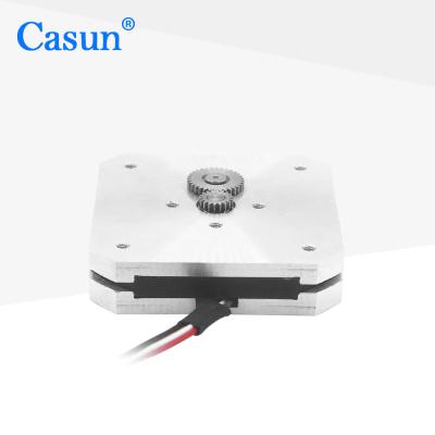 China Casun Pancake Steppper Motor 57x57x13mm Flat With High Stepper Motor for sale