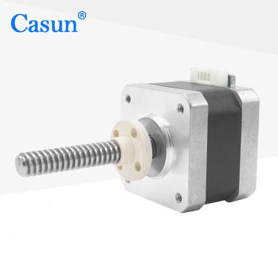 China 1.8 Degree 4 Wire Nema 17 Captive Stepper Motor 42*42*34mm 1.28A 0.3N.m For Robot for sale