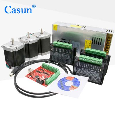 Κίνα Nema 34 86x86mm CNC Kit 4 Axis Open Loop Stepper Motor 12N.M For CNC Machine προς πώληση