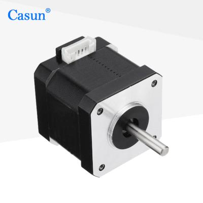 China 1.8 Degree Dual Shaft NEMA 17 Stepper Motor 42*42*40mm 4 Lead Stepper Motor for sale