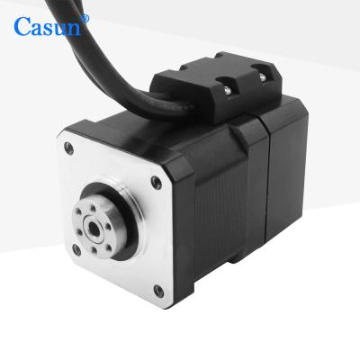 China NEMA 17 Gearbox 5:1 Stepper Motor With Encoder 2.0A For Automation Equipment for sale