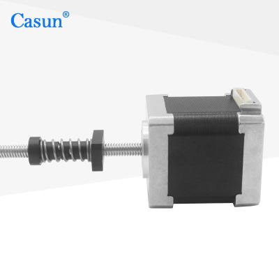 China 1.8 Degree 2 Phase Nema 14 Tr5*2 Linear Stepper Motor 35*35*42mm 0.36N.m for sale