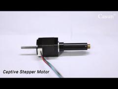 Hybrid Captive Stepper Motor 20mm Micro Single / Double Shaft