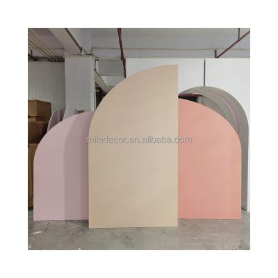 China Wedding Stage Decorations Wholesale Customized Acrylic Arch Wedding Backdrop for sale