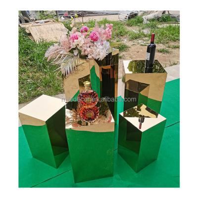 China Party/Wedding Decoration Wedding Decorations Flower Stand Metal Cake Pedestal Display Pedestal For Event for sale