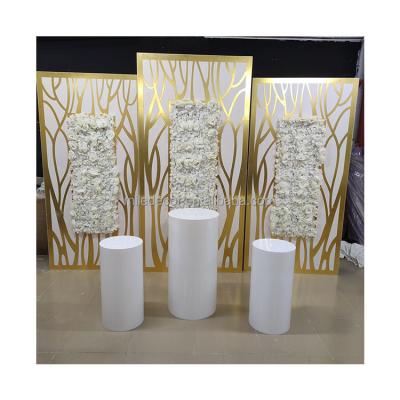 China Party / Wedding Decoration Customized Wedding Pedestals Show Wedding Round Acrylic Pedestal For Wedding Event for sale