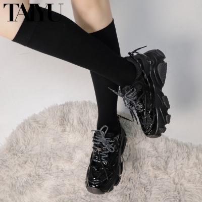 China Wholesale Price Chinese Cheap Sale Fashion Trend Factory Old Dad Type Shoes Women Sport Flat Walking Shoes Zapatos De Mujer for sale