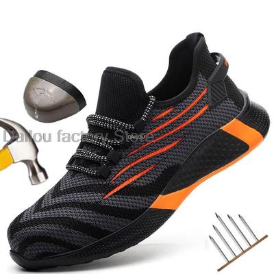 China 2021 Male Toe Safety Shoes Men Puncture-Proof Work Sneakers Men's Toe Shoes Work Boots Indestructible Steel Toe Safety Boots for sale