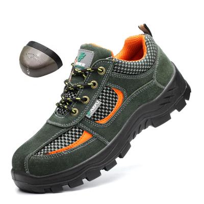 China Steel Toe Mens Steel Toe Safety Shoe All Season Steel Toe Indestructible Lightweight Shoe Breathable Ultralight Soft Bottom Work Sneakers for sale