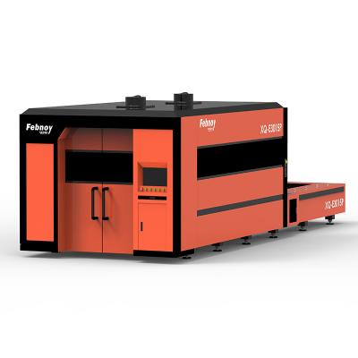 China Laser CUT full protection cover fiber laser cutting machine with magpie laser exchange platform for sale