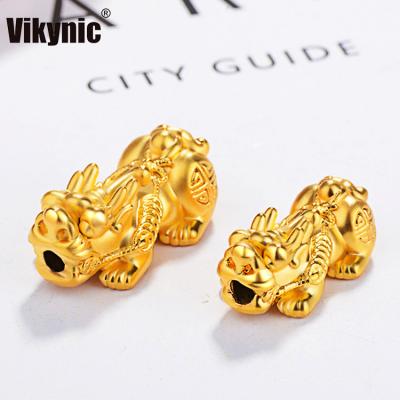 China Religious Gold Plated Gold Filled Pixiu Charms Feng Shui Good Luck Bracelets Lucky Charms Feng Shui Pixiu Bracelet for sale