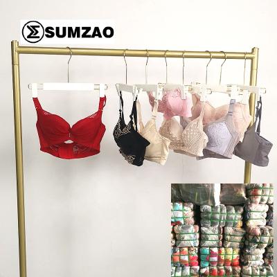 China Clothes bale used bra thrift clothes used bras and panties pack used clothes bales S-XXL mixed sizes for sale