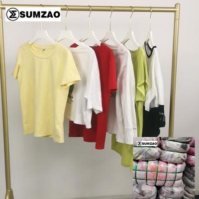 China Polyester/Cotton used clothes baju baju second ball summer balls second pakaian baju clothes vintage clothes baju savings import bekas bekas for sale