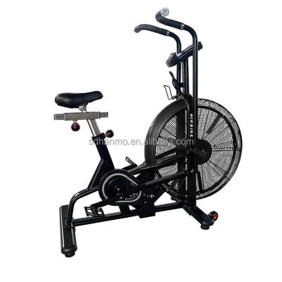 China Universal Commercial Gym Fitness Equipment Fan Bike Wind Cardio Air Resistance Rotating Exercise Fit Indoor Bike With Screen for sale