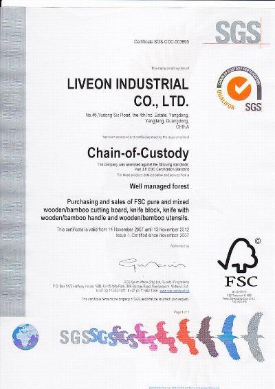 FSC - Liveon Industrial Co., Ltd. (guangdong)