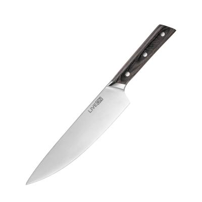 China Amazon Viable Hot Sale 8 Inch Chef Knife 420J2 Stainless Steel Kitchen Chfe Knife 8 Inch Kitchen Knife for sale