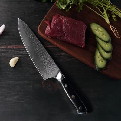 China Viable handmake steel damascus knife set kitchen chef knife peeling knife for chefs for sale