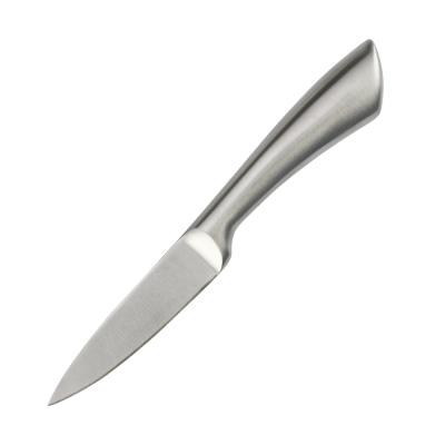 China 3.5 Inch Stainless Steel Durable Cavity Handle Cheap Apple Paring Knife for sale