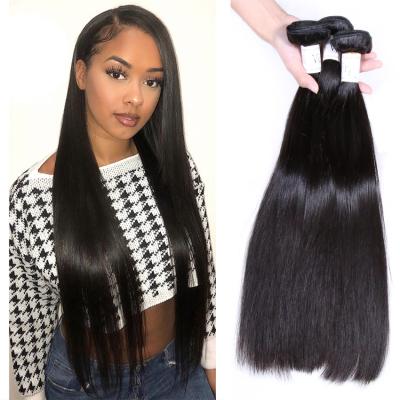 China ZSF Silky Straight Wave Hair Bundles Wholesale 100% Raw Virgin Human Hair Unprocessed Malaysian Cuticle Aligned Straight Hair Weave Bundles for sale