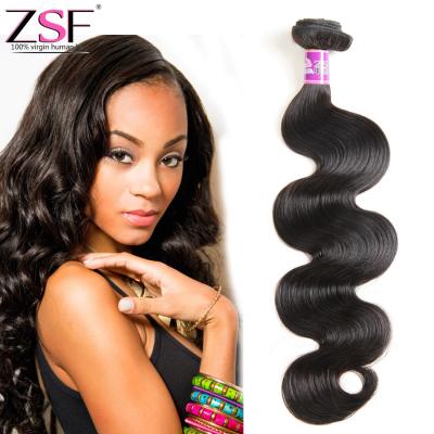 China Wholesale Body Wave ZSF Hair Extensions 8A Grade Body Wave Hair Bundles Very Young Girls Original Brazilian Virgin Hair for sale