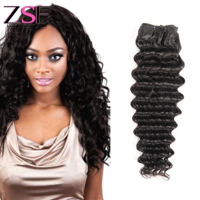 China Deep Curly Virgin Hair Bundles 100% Unprocessed Deep Curly Wave Bundles Indian Virgin Cuticle Aligned Hair For Black Women for sale