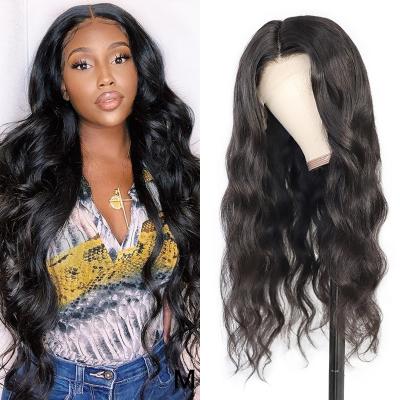 China Wholesale Body Wave ZSF Brazilian Hair Wig Body Wave 13*4 Lace Front Wig 100% Virgin Hair Unprocessed Wig With Baby Hair for sale