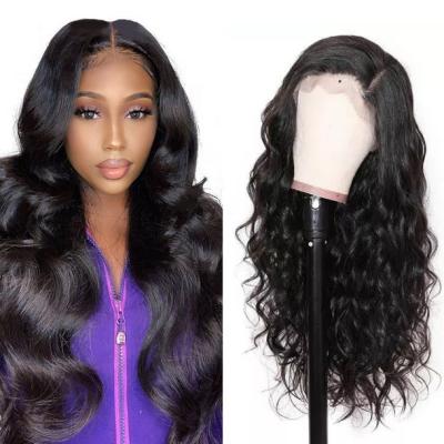 China Cheap Wholesale Body Wave Human Hair Wigs Virgin Brazilian Lace Front Human Hair Cuticle Aligned Lace Frontal Hair Wig for sale