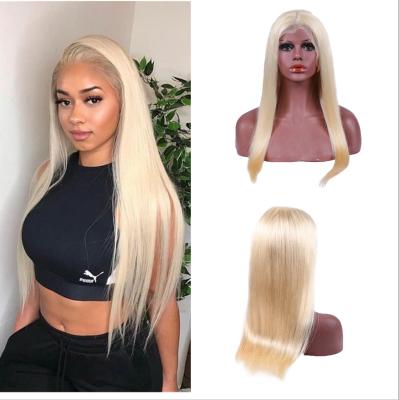 China Best Selling Silky Straight Bone Wave ZSF Virgin Hair Color Wig Natural Straight Human Hair Lace Front Wigs Wholesale For Black Women for sale