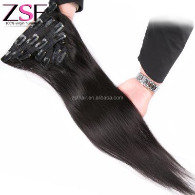 China #1 Wave ZSF Silky Straight Dark Black Peruvian Hair In China, Straight Hair Weave, Clip In Hair Extensions for sale