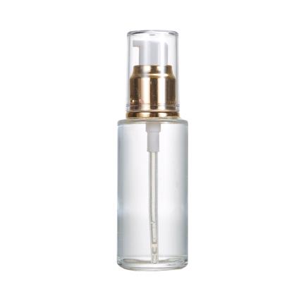 China Personal Care Factory Supply Spray Bottle Glass Bottle Transparent Cosmetic Bottle for sale