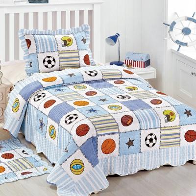 China Summer 2PCS PORTABLE Air Conditioning Set Printed Children Kids Bedspread Bedding Set for sale