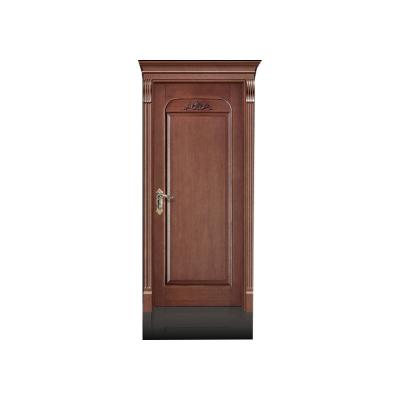 China Wholesale Waterproof Cheap Wooden Door Interior Bedroom Melamine Wood Door for sale