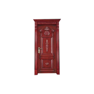 China Latest Designs Style Solid Wood American Door Waterproof High Quality Melamine Door for sale