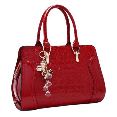 China Factory High Quality Elegant Casual Women Handbag Ladies Customize Luxury Leather Tote Shoulder Bag for sale