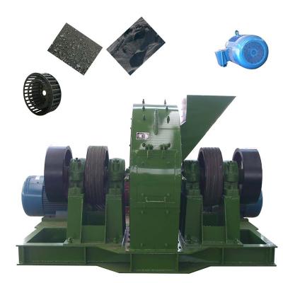 China Quarry Crude Powder Machine For Used Waste Recycling Machine For Humate/Compost Micronizing Double Shaft Grinder Easy To Clean Cr for sale