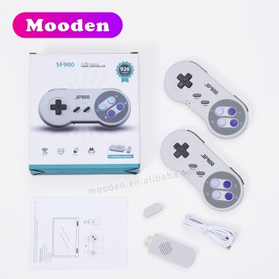 China SF900 HD Output Retro Games Video Mini Video Game Console Game Stick For SFC/NES SF900 for sale